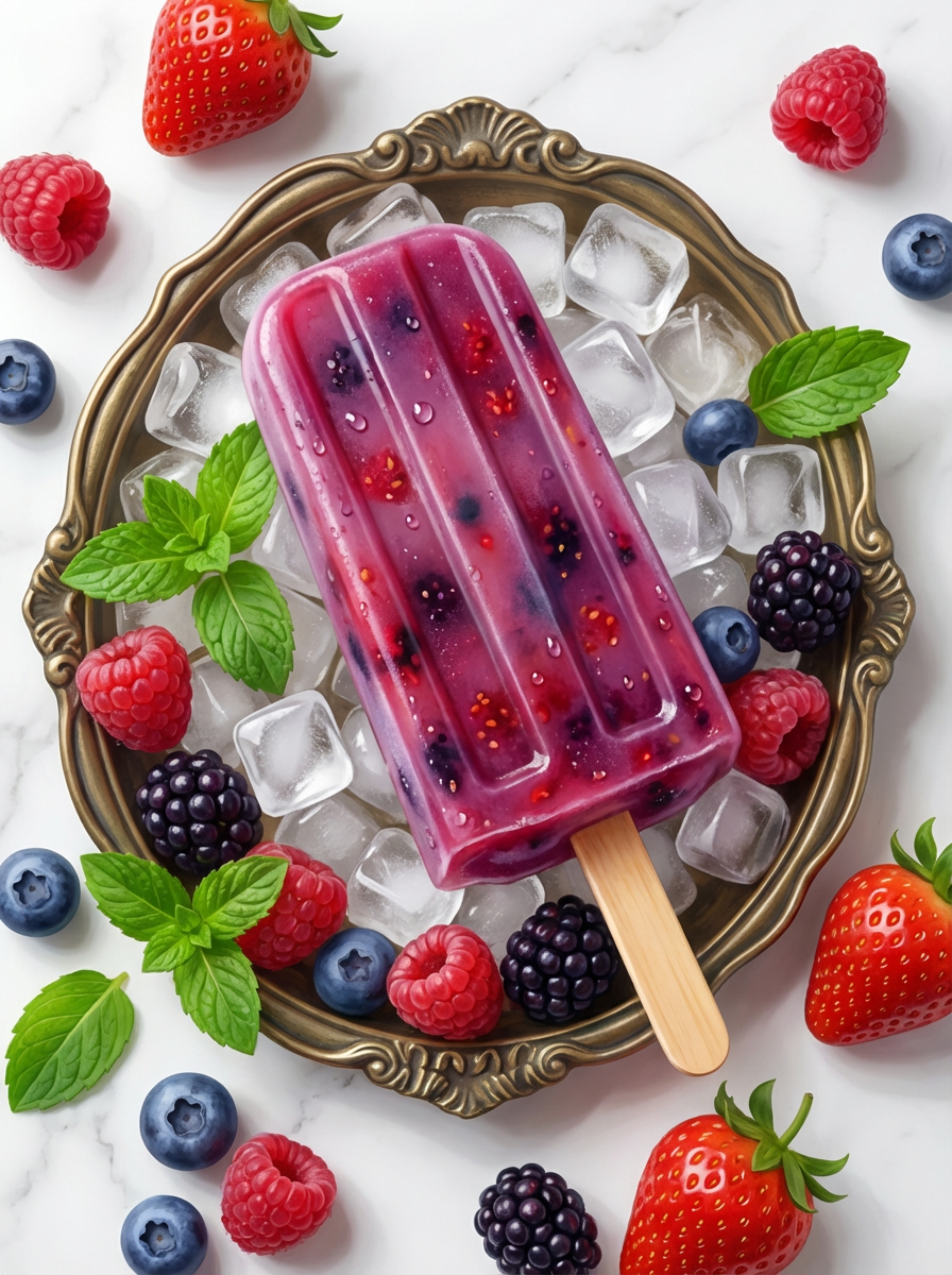 Thunder Ice Frutos Rojos - Helado energizante de frutos rojos